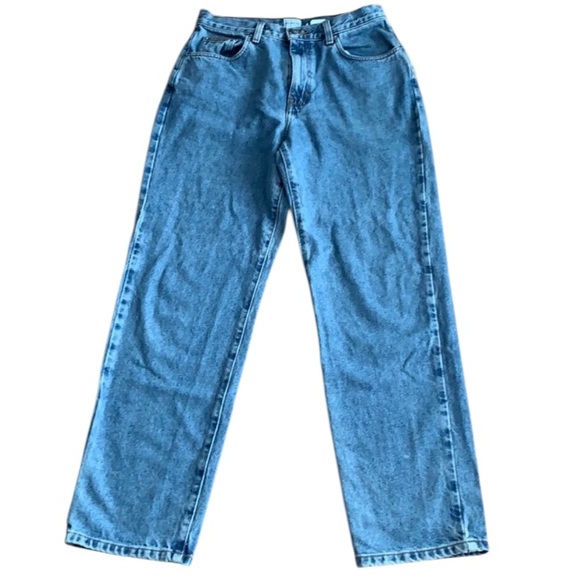 Vtg Calvin Klein Jeans high waisted double stone Wash 100% cotton women’s size 8 - Picture 1 of 16